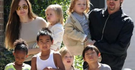 Obitelj Jolie-Pitt u šopingu