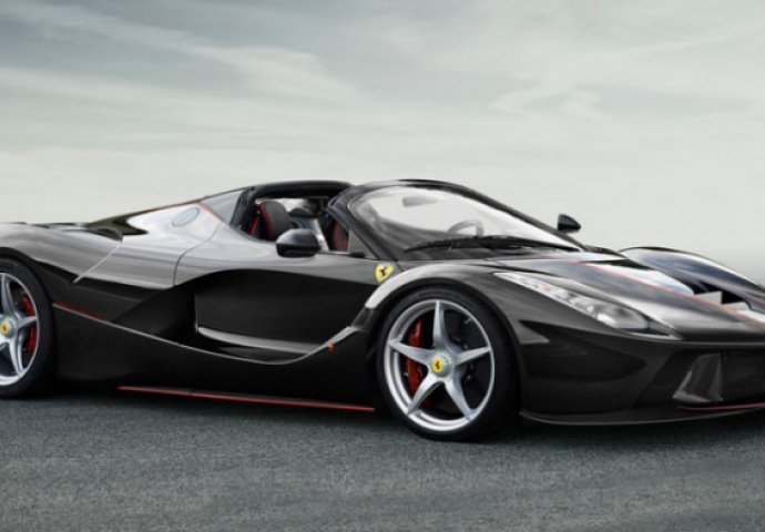 ZVIJER NA ČETIRI TOČKA: Ferrari objavio fotke cabrio verzije svog modela LaFerrari