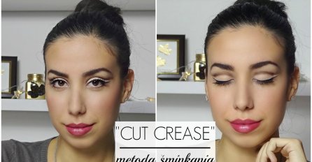 CUT CREASE - Večernja šminka inspirisana Kim Kardashian