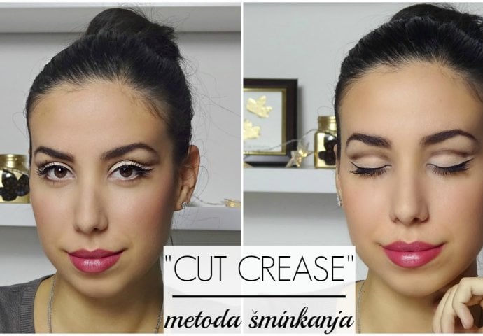 CUT CREASE - Večernja šminka inspirisana Kim Kardashian