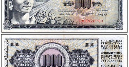 NAJVEĆA novčanica koju je Narodna banka Jugoslavije izdavala do 1985.: Šta danas možete kupiti za nju?