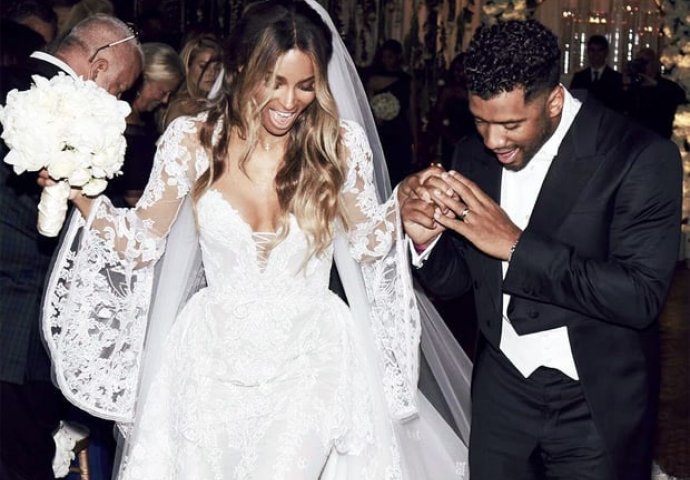 Ciara i Russell objavili fotografije sa vjenčanja 