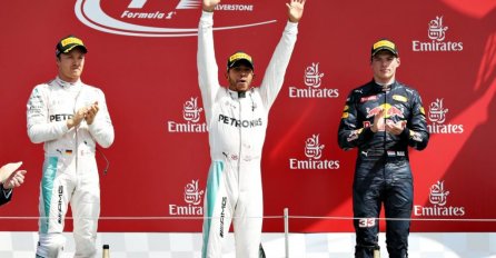 Hamilton slavio na domaćoj stazi, Ferarri potpuno podbacio, Rosberg pod istragom