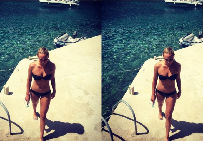 Dona Vekić uskočila u kupaći i izgleda savršeno