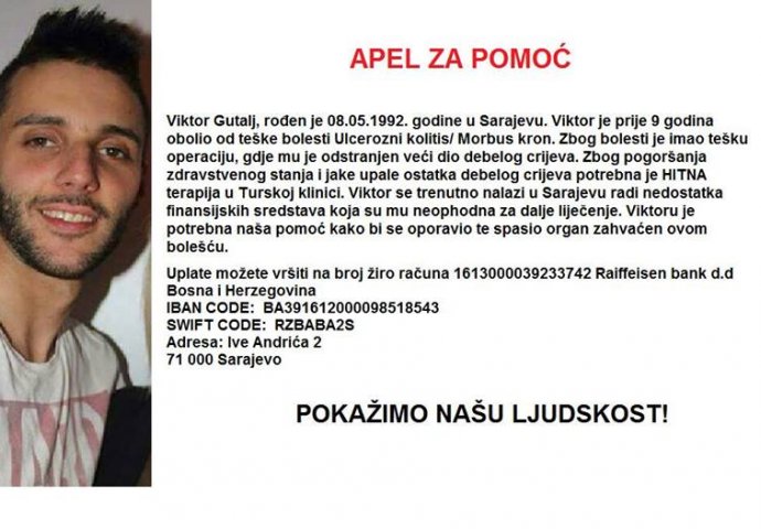 Apel za pomoć Viktoru Gutalju