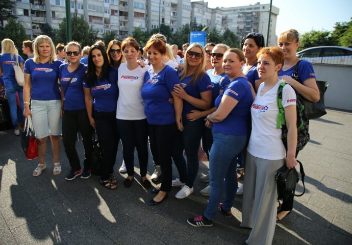 Radnice kladionice Premier održale protest: Ne damo naša radna mjesta