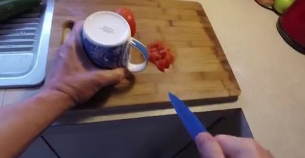 Uzeo je šolju i jedan kuhinjski nož: Ovaj super trik će vas oduševiti i koristit ćete ga uvijek (VIDEO)