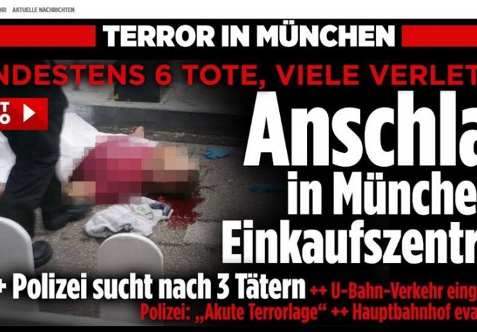 Preplavile društvene mreže: Ne nasijedajte na lažne fotografije napada u Minhenu