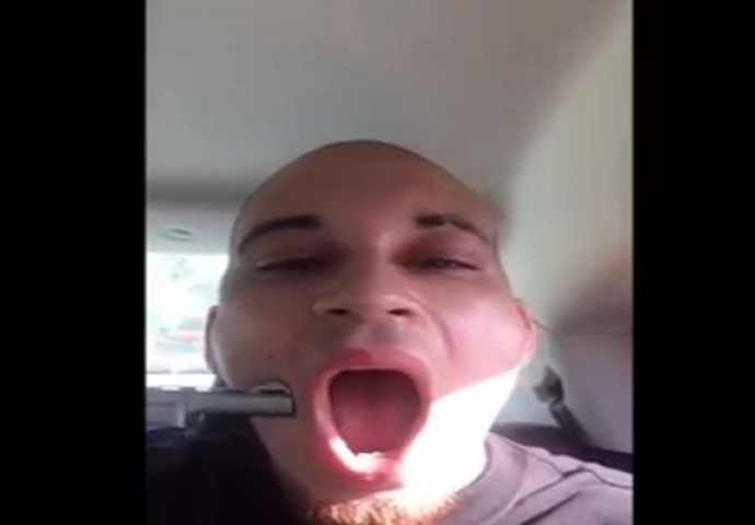 Uznemirujući snimak: Reper u svrhu spota pucao sebi u usta (VIDEO)