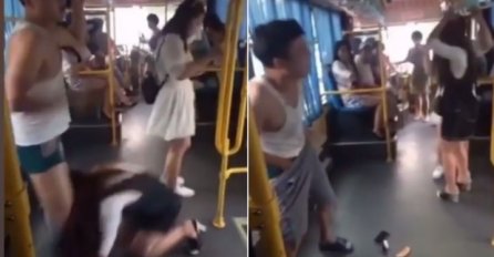 Nije znao šta ga je snašlo: Muškarac ostao bez pantalona u gradskom autobusu! (VIDEO)