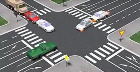Izazov za vozače: Ko ima PREDNOST na raskrsnici bez semafora? (VIDEO)