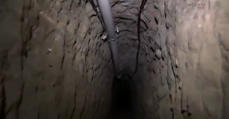 Pogledajte kako izgleda tunel kroz kojeg je iz zatvora pobjegao vođa meksičkog kartela (VIDEO)