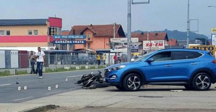 Teška saobraćajna nesreća kod Doboja: Preminuo 17-godišnji motorista 