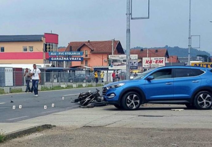 Teška saobraćajna nesreća kod Doboja: Preminuo 17-godišnji motorista 