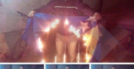Policija vodi istragu protiv Borislava Božića zbog paljenja zastave BiH