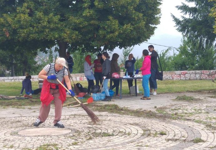 U toku akcija čišćenja spomen parka Vraca