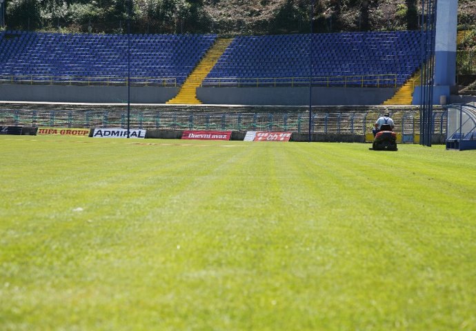 Plavi se potrudili: Grbavica izgleda odlično pred derbi sa Širokim Brijegom