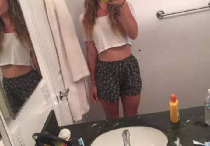 Ne dozvolite sebi ovakav blam: Prilikom slikanja ne zaboravite da postoji odraz u ogledalu!