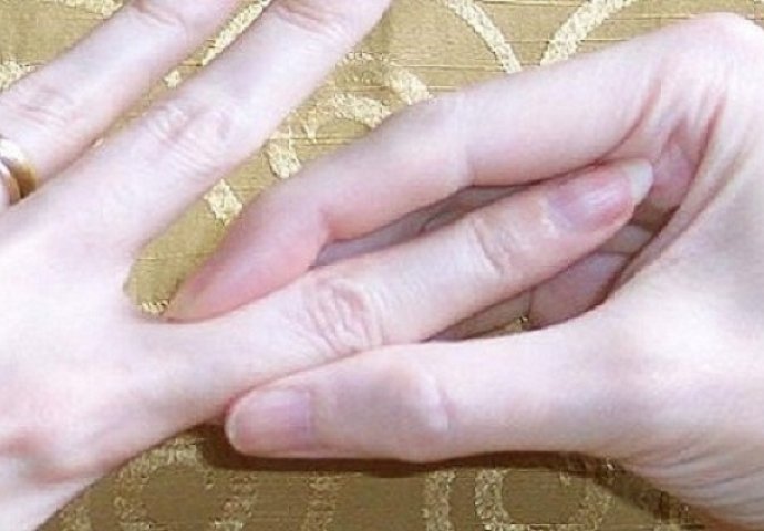 Trljanjem ovog prsta na ruci možete postići nešto čudesno za organizam