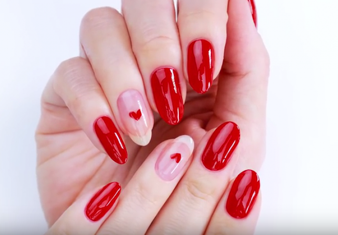 Kako namazati nokte na suprotnoj strani i napraviti mini stiker za nokte 