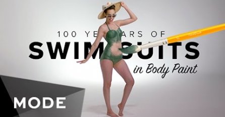 BODY PAINTING: Ženski kupaći kostimi kroz 20. stoljeće