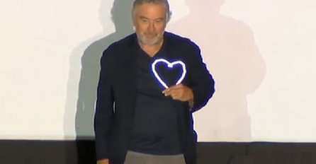 De Niro primio  nagradu Počasno Srce Sarajeva: 'Pamtit ću Sarajevo sa zadovoljstvom!'