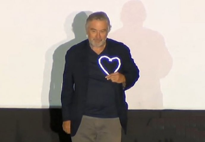 De Niro primio  nagradu Počasno Srce Sarajeva: 'Pamtit ću Sarajevo sa zadovoljstvom!'