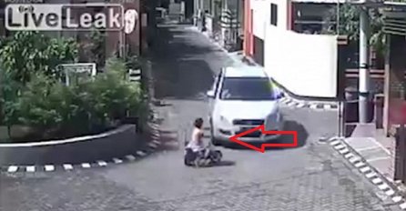 Čudo neviđeno: Auto pregazilo djevojčicu, ona ustala pa odšetala (VIDEO)