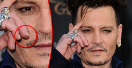 Šokantan potez slavnog glumca: Johnny Depp odsjekao sebi vrh prsta