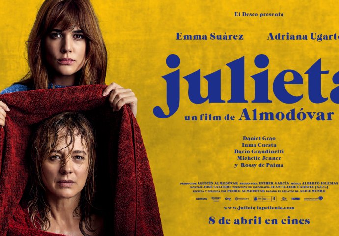 Recenzija novog Almodovarovog  filma "Julieta"