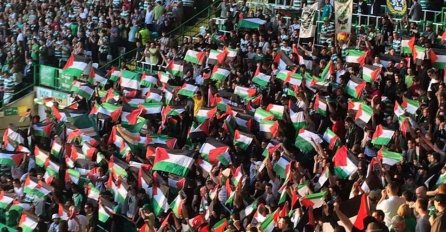 Navijači Celtica podržali Palestinu