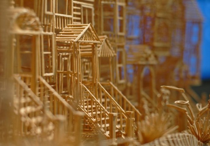 Bilo mu je potrebno 35 godina: Nećete vjerovati šta je ovaj čovjek napravio od čačkalica