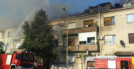 Crna Gora: U Nikšiću izgorjelo nekoliko stanova