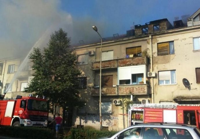 Crna Gora: U Nikšiću izgorjelo nekoliko stanova