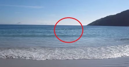 Snimao je plažu i more: Nije mogao da vjeruje svojim očima šta se onda desilo (VIDEO) 