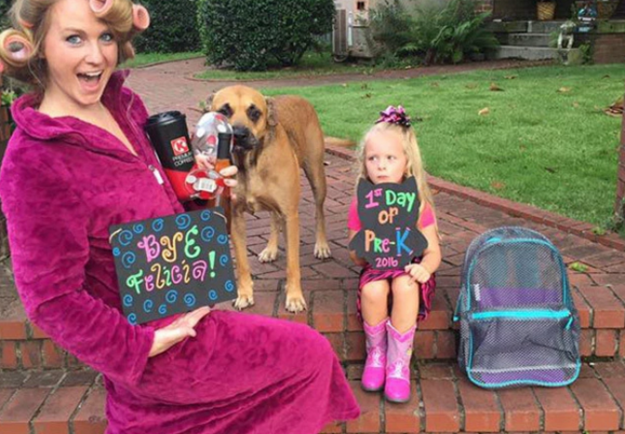 Urnebesnim fotografijama  roditelji proslavili ispraćaj djece u školske klupe (FOTO)