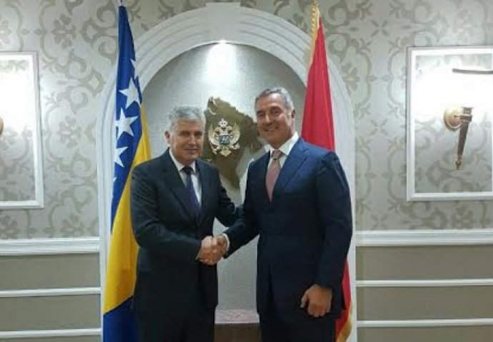 Čović se u Podgorici susreo s premijerom Crne Gore Đukanovićem