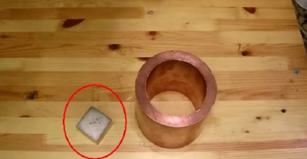 Pogledajte šta se desi kada magnet bacite kroz bakrenu cijev (VIDEO)