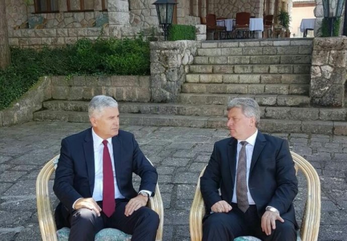 Čović u Ohridu razgovarao s predsjednikom Makedonije Gjeorgeom Ivanovim