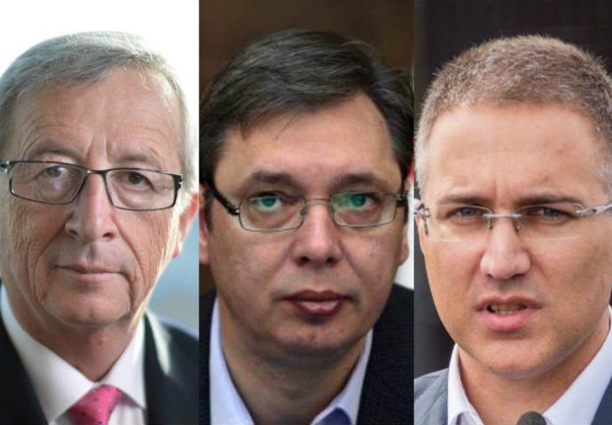 Juncker naružio Vučića, a Vučić uzvratio, preko Stefanovića
