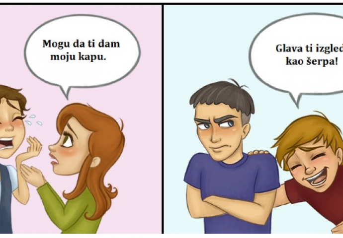 Kolika je razlika između ženskih i muških prijateljstava? Ove surove, ali istinite fotografije će vam dati odgovor