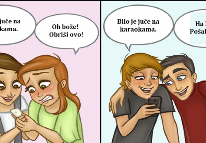 Kolika je razlika između ženskih i muških prijateljstava? Ove surove, ali istinite fotografije će vam dati odgovor