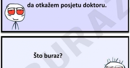 E buraz de mi svoj mobitel da otkažem posjetu doktoru!