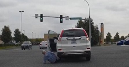 Ona je uspjela što niko nije: Žena pregazila samu sebe svojim autom (VIDEO)