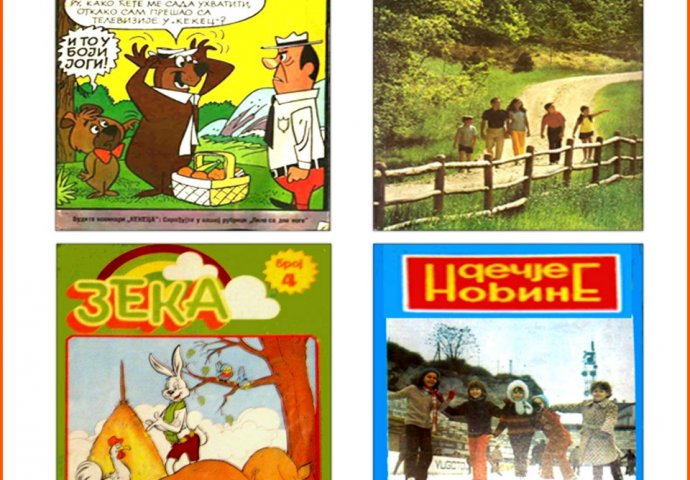 Sjećate li se ovih dječijih časopisa koje smo čitali u osnovnoj školi? Koji vam je bio omiljen?