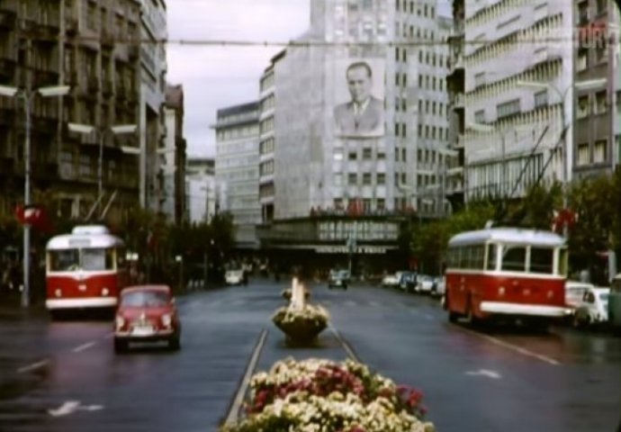 Beograd u boji davne 1961. godine: Prizor koji će mnogima natjerati suze na oči! (VIDEO)