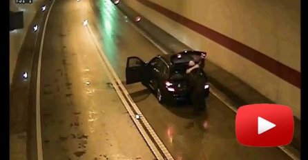 Šokantno! Pogledajte šta luđaci rade vozeći kroz tunele u Hrvatskoj [VIDEO]