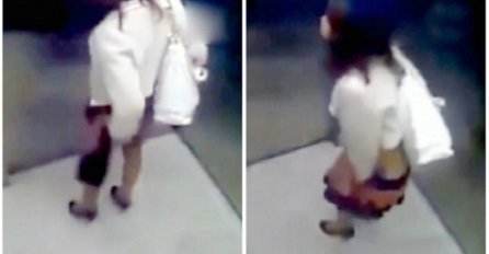 Obavila veliku nuždu u liftu a zaboravila da kamera sve snima (VIDEO)