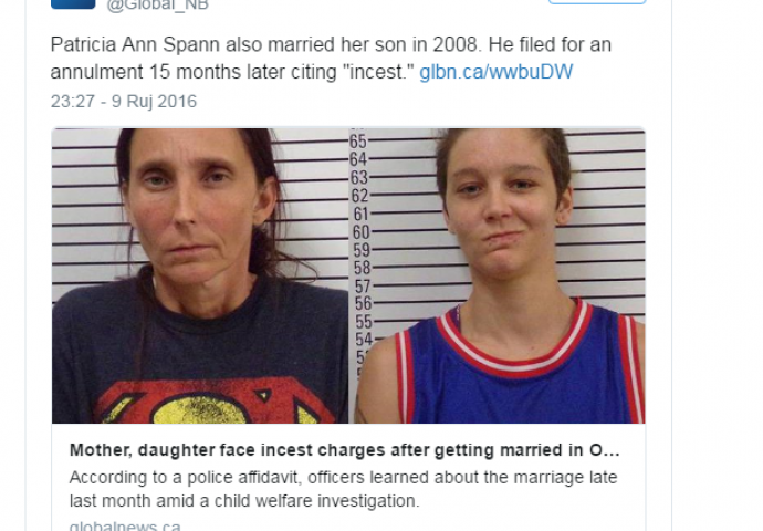 Šokantan incest: Majka se udala za svoju kćer nakon što se razvela od vlastitog sina