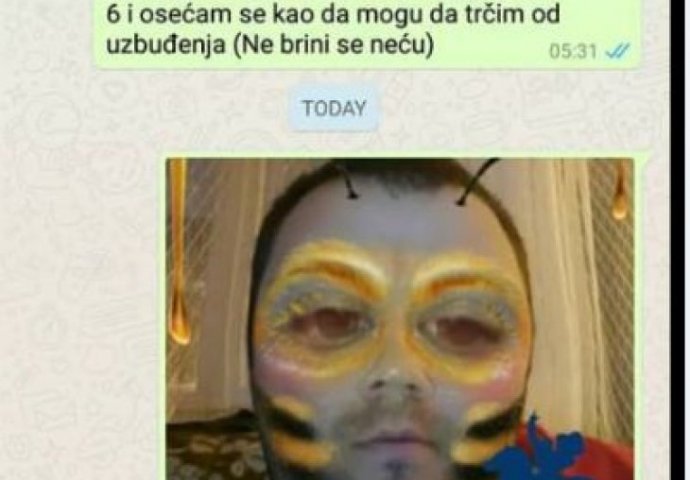 Mami poslao ovu fotografiju, a ono što je napisao uz nju popravit će vam dan